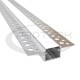 Alüminyum 1,5 cm Alçıpan Led Profilleri