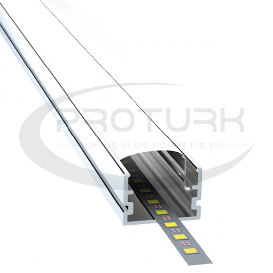 Alüminyum Led Bordür Profilleri