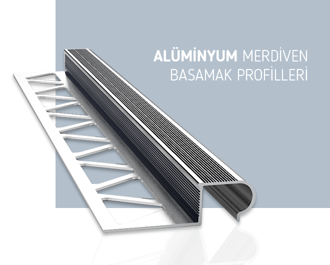 alüminyum merdiven basamak profilleri